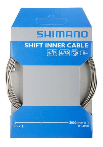 Cabo De Cambio Shimano P/ Tandem 1.2x3000mm Inox