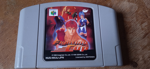 Fighting Cup & F-cup Maniax - Nintendo 64 (japonês) (Usado)