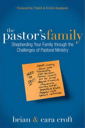 The Pastor's Family, De Brian Croft. Editorial Zondervan, Tapa Blanda En Inglés