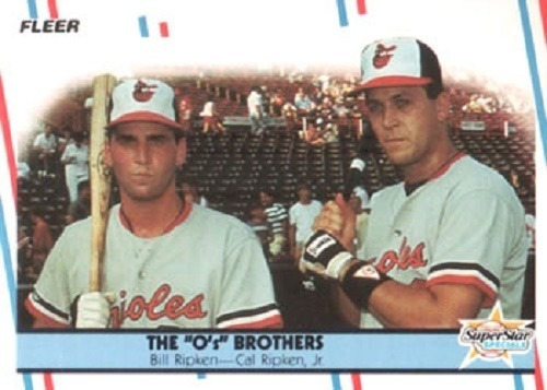 Mlb Cal Ripken Fleer The O´s Brothers 1988 # 640