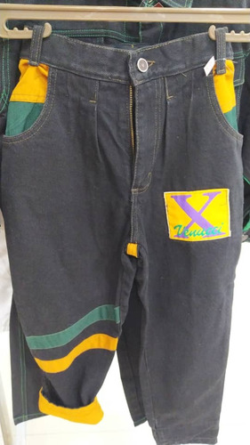 Bello Pantalón 100% Algodón Tipo Jean Para Niño Talla 6