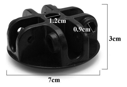 Soporte Central De Techo De 4 Vías Para Tienda Conector De