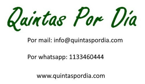 Imagen 15 de 15 de Bella Quinta - Alquiler - Dia - Fin De Semana - Ruta 8 Km 72