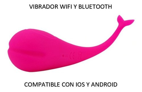 Vibrador Wifi Y Bluetooth Whale Compatible Con Android Y Ios Azul