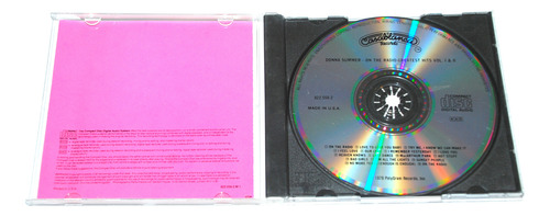Donna Summer - On The Radio Cd 1979 Import Disco Era C1 (Usado)