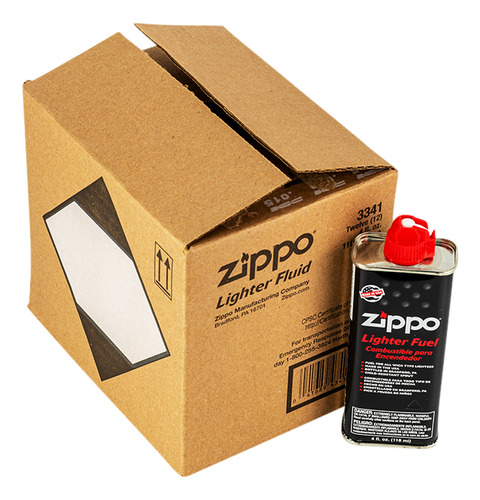 Caja Gasolina Zippo 24 Piezas 118ml 4 Oz 24x 