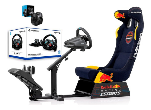 Playseat Evolution Pro - Red Bull + Timon G29 + Shifter