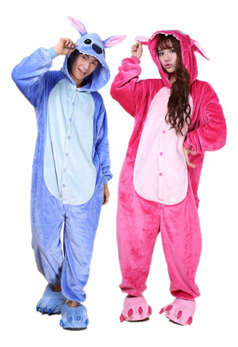 Pijama Enterizo Tela Polar Niños/adultos Disfraz Kigurumi