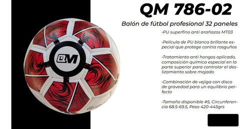 Balones Quality Motion Modelo Qm-786- 02
