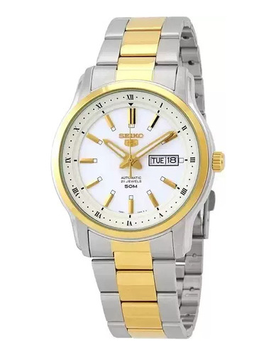 Reloj Seiko Hombre Automatico Snkp14 Acero Agente Oficial