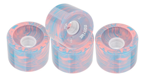 8 X Ruedas De Skate Duraderas 70x51 Mm Longboard Roller 78a