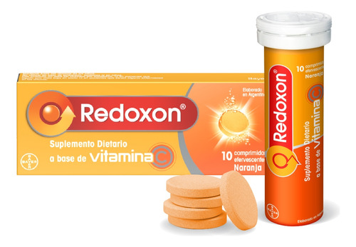 Redoxon 1 Gr Vitamina C Comprimidos Efervescentes X 10