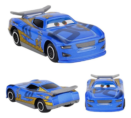 Kit 6 Carrinhos Filme Cars Relâmpago Mc Queen Die Cast Cor Carros