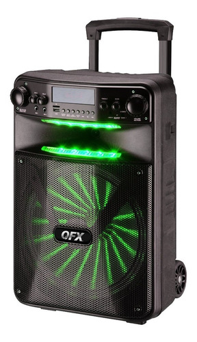 Parlante Portatil 12'' Karaoke Bt Usb Bateria Mic Inalambric