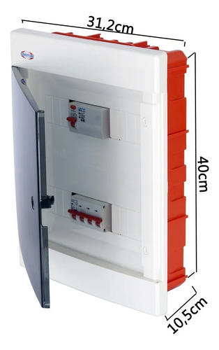 Caja Para Termica 24 Modulos Embutir Luxury Conextube
