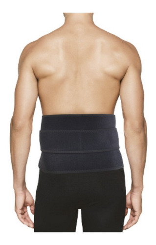 Faja Lumbar Neopreno Rehabilitacion Negro Unitalla Dr Meyer