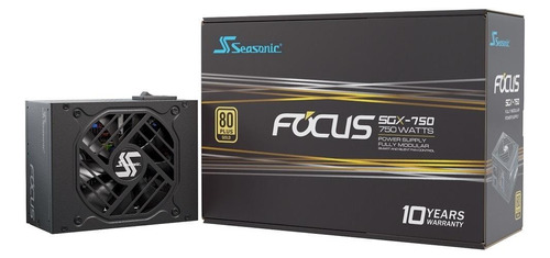 Fuente Seasonic Focus 750w 80p Gold  Sgx-750 V2- Lich