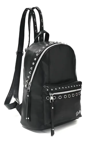 Mochila Eco Cuero Skora Pink Londres Leonardo Marroquiner a Dise o