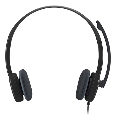 Audífonos Diadema Estéreo Micrófono 3.5mm H151 Logitech