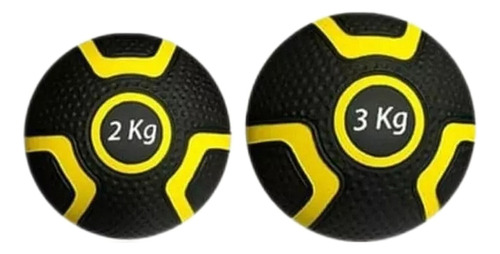 Pelota Medicinal Con Peso 1/2kg, 1kg, 2kg, 3kg, 4kg Y 5kg