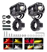 Comprar Faros De Lupa Luces Led Auxiliares Con Estrobo 4 Modos 120w