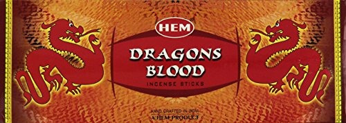 Hem Dragons Blood, Incienso, 120 Sticks Box.