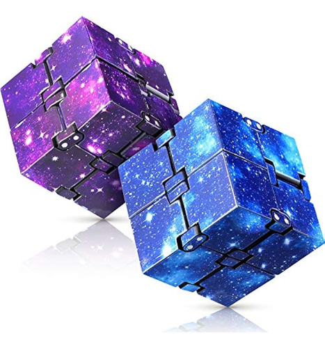 Cubo Infinito 2 Piezas Fidget Cube Juguete Alivio De La Ansi