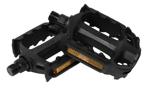 Pedales Rosca 9/16 De Plástico Para Bicicleta Mtb Negro
