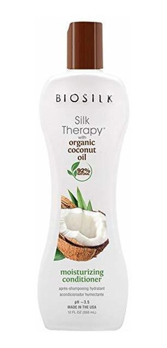 Terapia Biosilk Seda Con Coco Orgánico Hidratante De Aceite