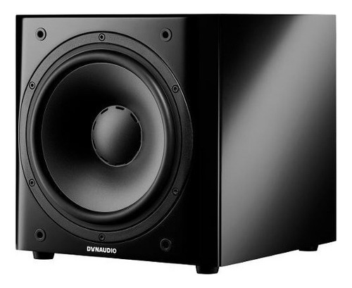 Subwoofer activo compacto Dynaudio Sub 3, 300 W, bivolt sellado, color negro, 110 V/220 V