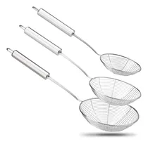 Comprar Juego 3 Cucharones Colador Asiático, Coladores De Malla Fina