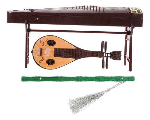Set De Instrumentos Musicales Chinos En Miniatura Para Decor