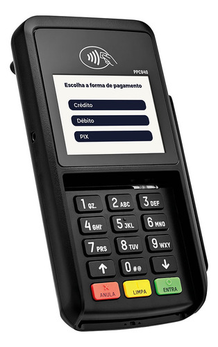 Leitor De Cartão Gertec Ppc940 Preto Usb E Serial