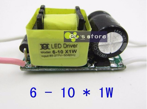 Led Driver, 6 A 10 Leds De 1 W, Arduino , Pic, Avr, Arm, 51