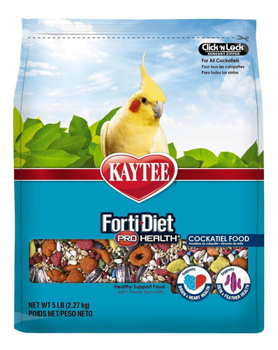 Alimento Kaytee Forti-diet Prohealth Ninfas 5 Lb O 2.27 Kg