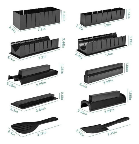 Kit Para Hacer Sushi Para Principiantes Bazooka Molde Cocina