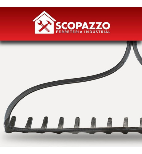 Rastrillo 16 Dientes 42 Cm Cat K15-150 Acero Dielectrico
