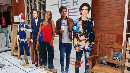 Siluetas De One Direction Caladas A Tamaño Real