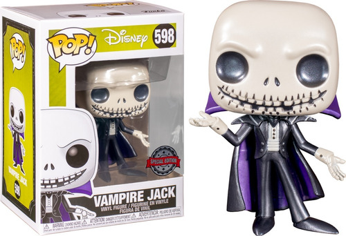 Funko Pop #598 Vampire Jack - Nightmare Before Christmas