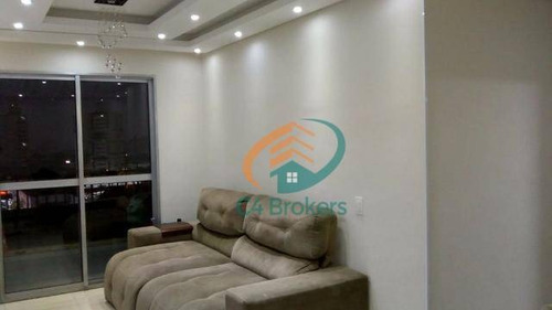 Imagem 2 de 20 de Apartamento À Venda, 60 M² Por R$ 360.000,00 - Picanco - Guarulhos/sp - Ap1266