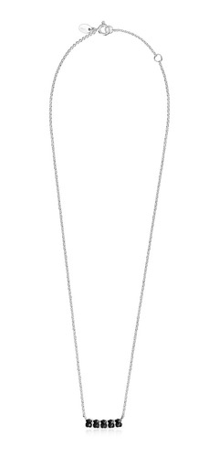 Collar Tous Mini Onix De Plata Con Ónix