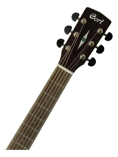 Violão Eletroacústico Cort L710f Ns Tampo Sólido