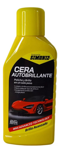 Cera Protector Liquido Carro Moto Brillante Limpiador 