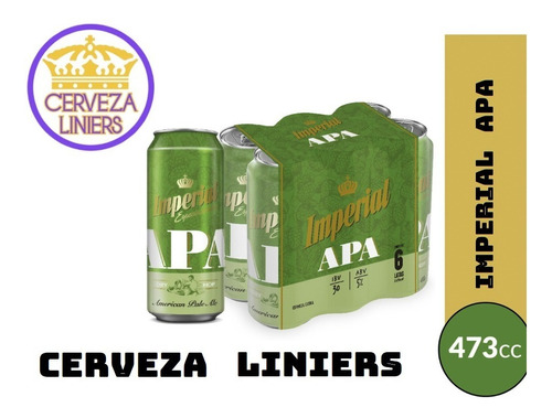 Cerveza Imperial Apa Lata 473 Ml Liniers Mataderos V. Luro