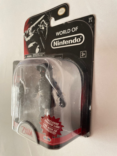 Dark Link Legend Of Zelda World Of Nintendo Jakks 2016 11cms (Usado)