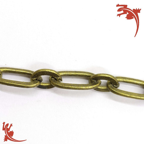 Cadena Bronce Viejo, #54, Marroquineria, Deco, Bijou 5 Mts