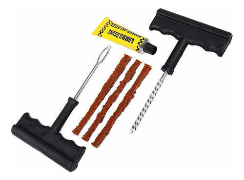 Kit Repara Cubiertas Sin Camara Moto Tarugos Repara Pinchazo