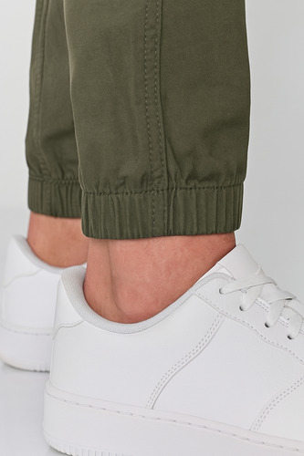 Pantalón Hombre Cargo Jogger Importado Joger Gabardina