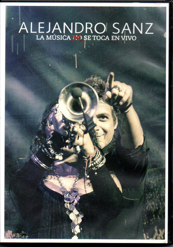 Dvd + Cd Alejandro Sanz La Música No Se Toca En Vivo