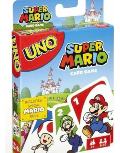 Juego De Mesa Cartas Uno Mario